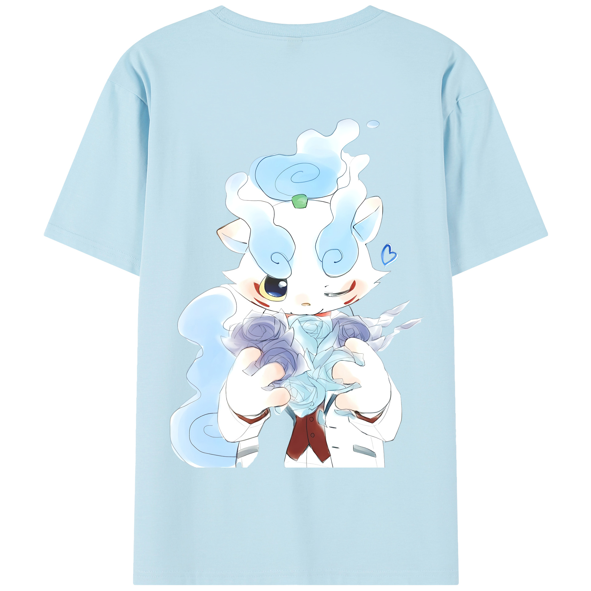 （画像用） 妖怪ウォッチ Yo-kai Watch 綿100％半袖Tシャツ（背面プリント）